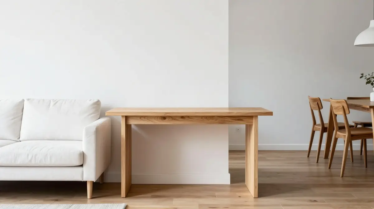 open plan living room and dining room divider layout